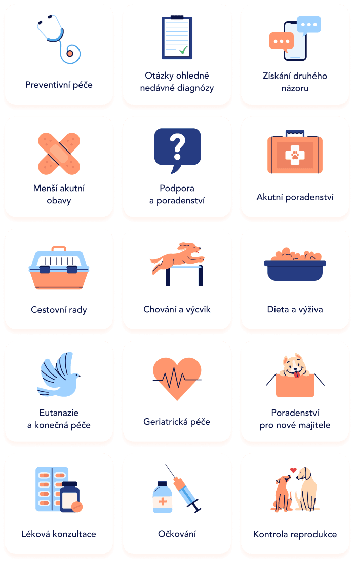 Naše specializace: preventivní péče, akutní poradenství, cestovní rady, dieta a výživa, očkování a další